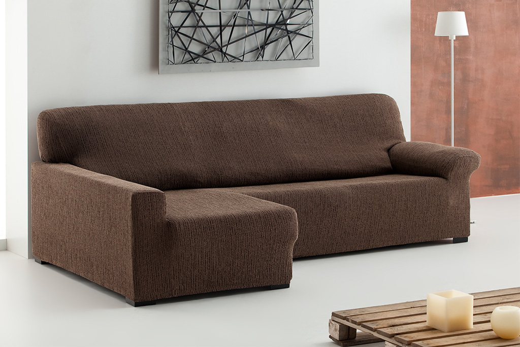Funda de sofá chaiselongue elástica, modelo Tibet